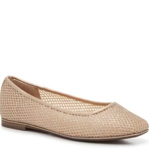 Kelly & Katie Bryn Gold Glitter Mesh Ballet Flat